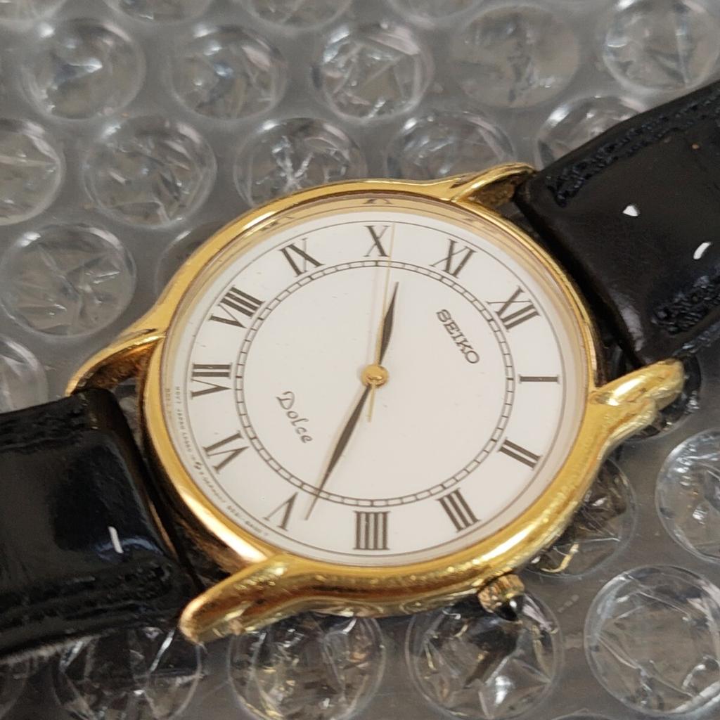 SEIKO Dolce Sweep Second Quartz White Dial Watch Code [Working Condition] 5S21-8A00 Men's (Management K26O)