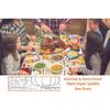 Thanksgiving Coloring Placemats for Kids - Set of 16 Turkey Table Mat Thanksgiving Disposable Paper Placemats Fall Harvest Thanks Giving Activities