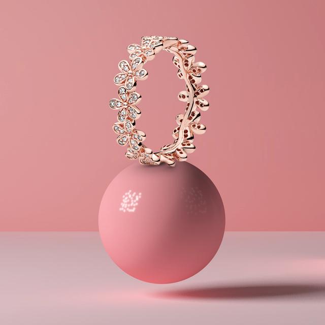 Модные 925 Серебряные Принцесса Тиара Корона Сверкающие Кольца Любовь Сердце Для Женщин Ювелирные Изделия Подарок На Годовщину