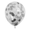Свадебные воздушные шары Globos с металлическим конфетти (Упаковка из 6 шт.)