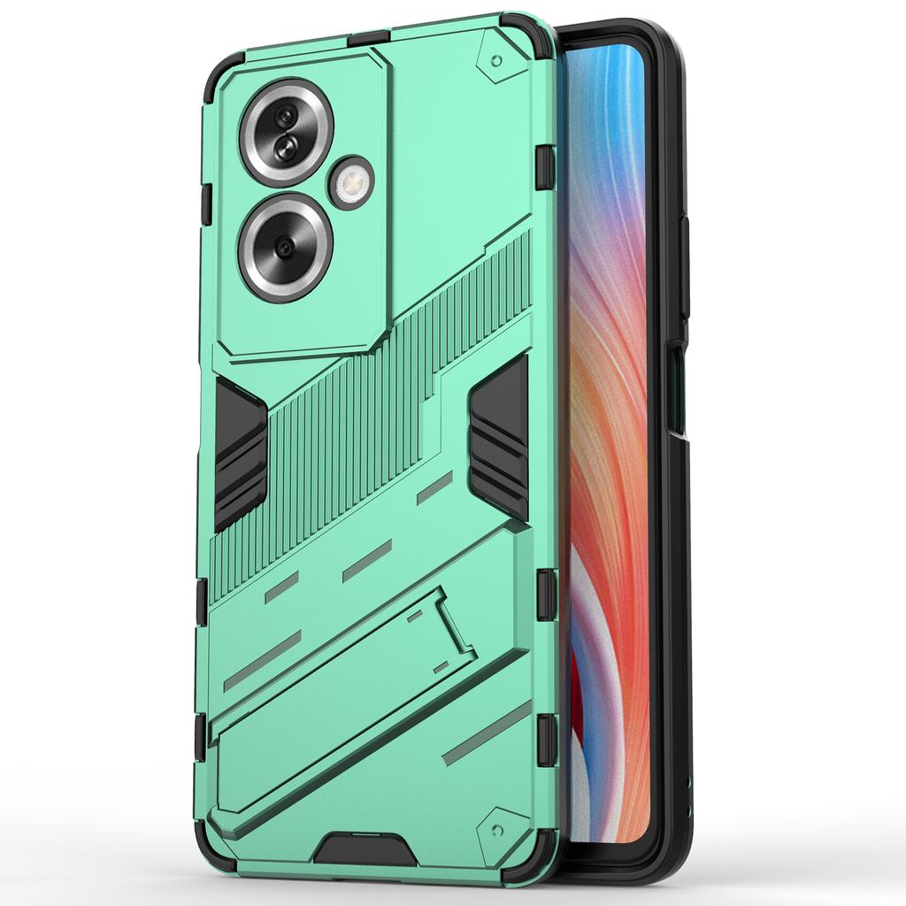 Для Oppo A79 5G/A2 5G Чехол для телефона Устойчивый к царапинам PC+TPU Чехол-подставка