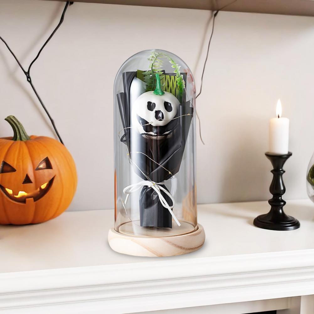 Handmade Halloween Ornaments Halloween Pumpkin Decorations Handmade Glowing Pumpkin Cute Ghost Light for Indoor Home