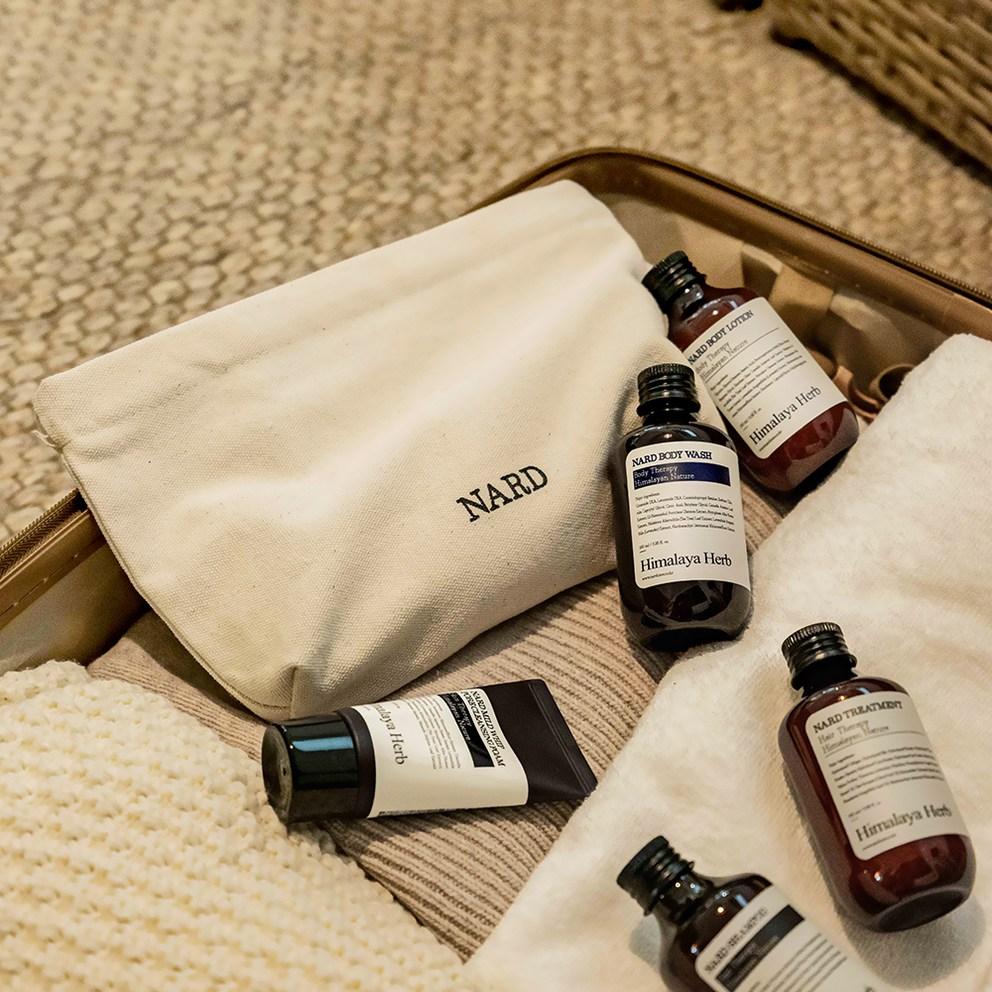 Nard Travel Kit 5 Items + Cotton Pouch