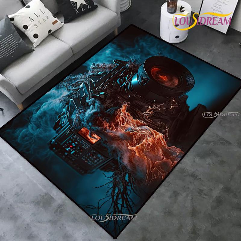 Винтажный ковер с камерой детский игровой коврик для гостиной спальни кухни противоскользящие коврики декор реквизит для фотосъемки подарок на день рождения Alfombra