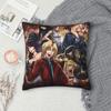 Аниме Стальной алхимик Квадратная наволочка Чехол для подушки Наволочка Декоративная наволочка для дома Спальни Автомобиля