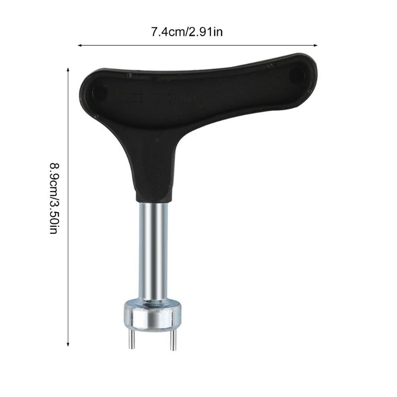 Инструмент для снятия шипов для гольф-обуви Сменный ключ для шипов для гольф-обуви Регулировочный ключ для шипов Аксессуары для гольфа Простой в использовании