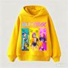 KPop Demon Hunters Hoodies Baby Girl Boy Clothes Fashion Casual Hooded Sweatshirts K-Pop Demon Hunters Pullover Kids Outfits Gif
