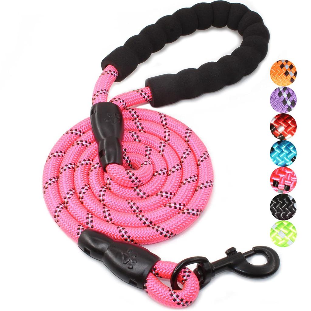 120/150/200/300CM Reflective Dog Leash Soft Handle Dog Leash Reinforced Leash for Small Medium Large Dogs Big Dog Supplies