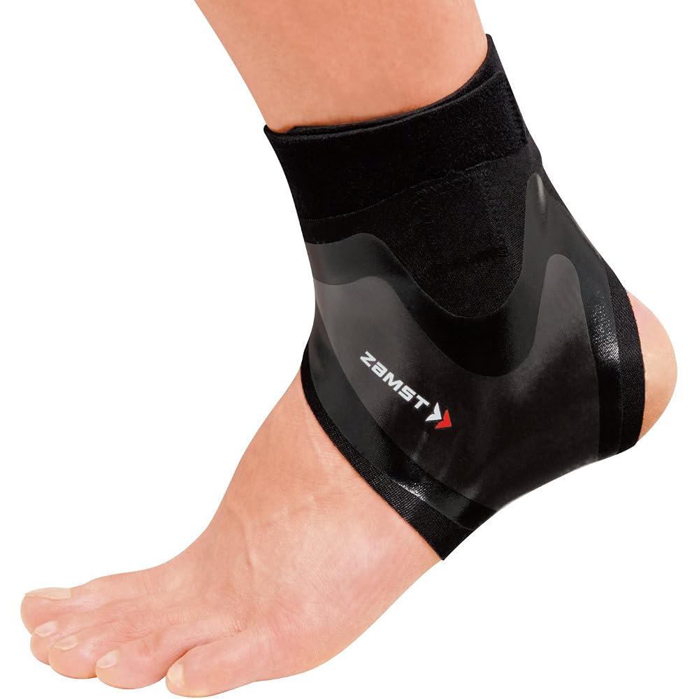 ZAMST Filmista Ankle Support Black M Size Right Foot Soccer Futsal