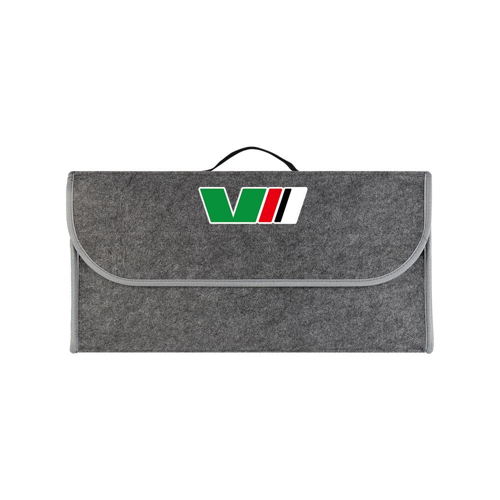 NADH5 Car Trunk Storage Box Foldable Felt Car Organizer Stowing Tidying Box Car Accessories For Skoda S Fabia Octavia VII Karoq Kamiq