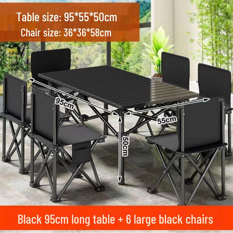 Tiemuyun Outdoor Folding Camping Roll-Up Table