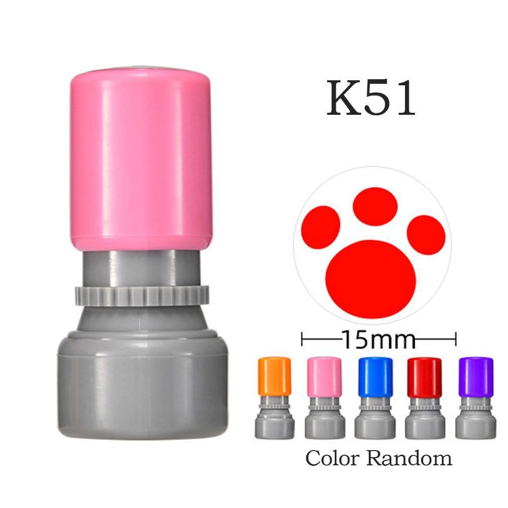 Color Random Quick-dry Golfer Gift Golf Stamp Marker Golf Ball Stamper Golf Accessories Mark Seal