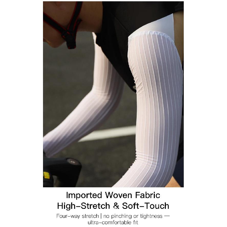 Rrskit Summer Cycling Long Sleeve Quick Dry Breathable Antimicrobial Sleeve Reduces Wind Resistance Professional Competitive