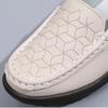 Spring New Leather Cow Tendon Soft Sole Casual Shoes Shallow Women's Single Shoes Non-slip Large Mother's Shoes 2023