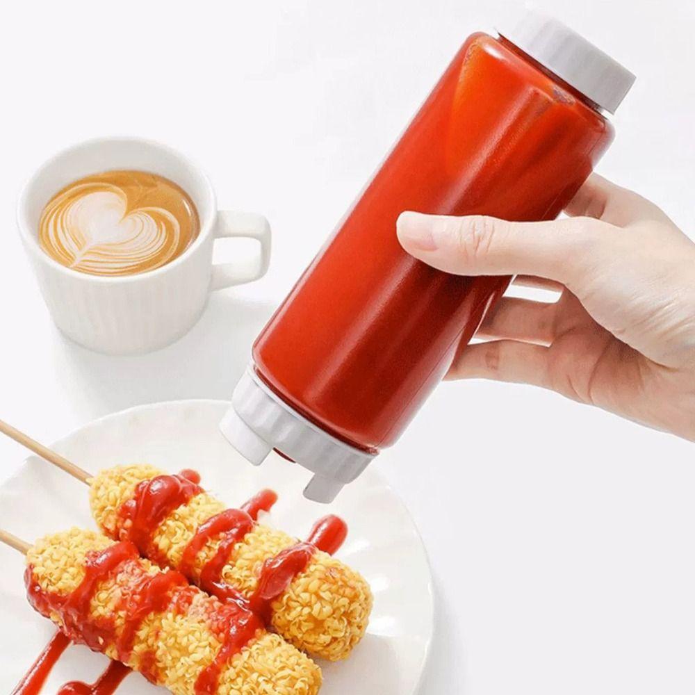 Kitchen Tools Squeeze Sauce Bottle Honey Mustard Salad Dressing Sauce Container  for Home Kitchen