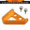 Пластина педали заднего тормоза для KTM EXC 300 EXC-F 350 SXF 450 2004-2016 690 Enduro R SMC R 950 990 1090 1290 Adventure Supermoto