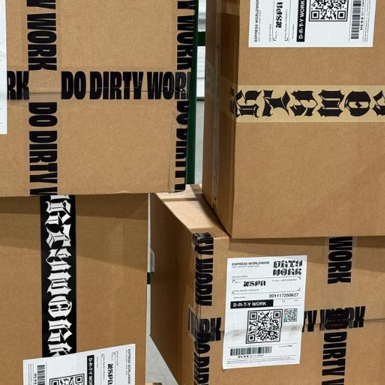 Aespa Грязная работа Широкий скотч