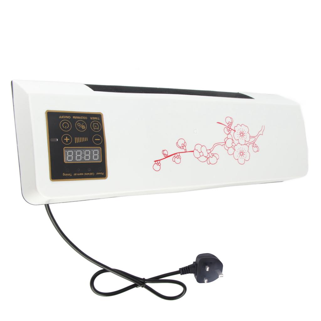 Electric Air Conditioner Fan Wall Mount Easy Operation Temperature Protection Timer Heating and