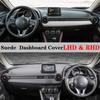 Для Mazda CX-3 2015 2016 2017 2018 CX3 CX 3 Замшевая кожа Dashmat Накладка на приборную панель Накладка на панель приборов Защита от грязи Коврик для приборной панели