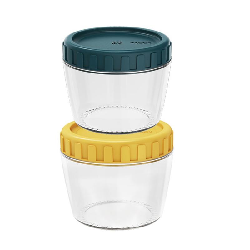 Стеклянная банка для хранения, герметичный контейнер для хранения продуктов, бытовые многофункциональные небольшие банки для чая, зерна, конфет, салатницы, десертницы