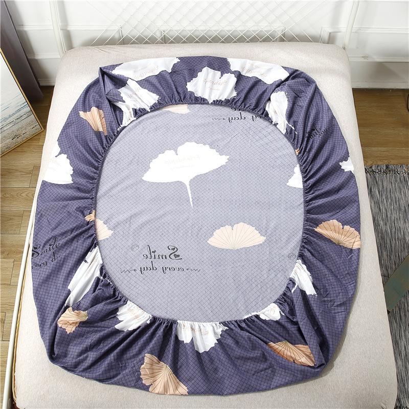 Простыня с эластичной резинкой по всему периметру, нескользящая пылезащитная простыня(Без наволочки)