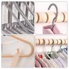 1/4 шт. складная вешалка для одежды для путешествий, полипропиленовая вешалка для хранения одежды, пальто, рубашек, ультралегкие сушилки для экономии места