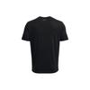 Under Armour Футболка с коротким рукавом и круглым вырезом с буквенным принтом, мужская, черная 1370234-001