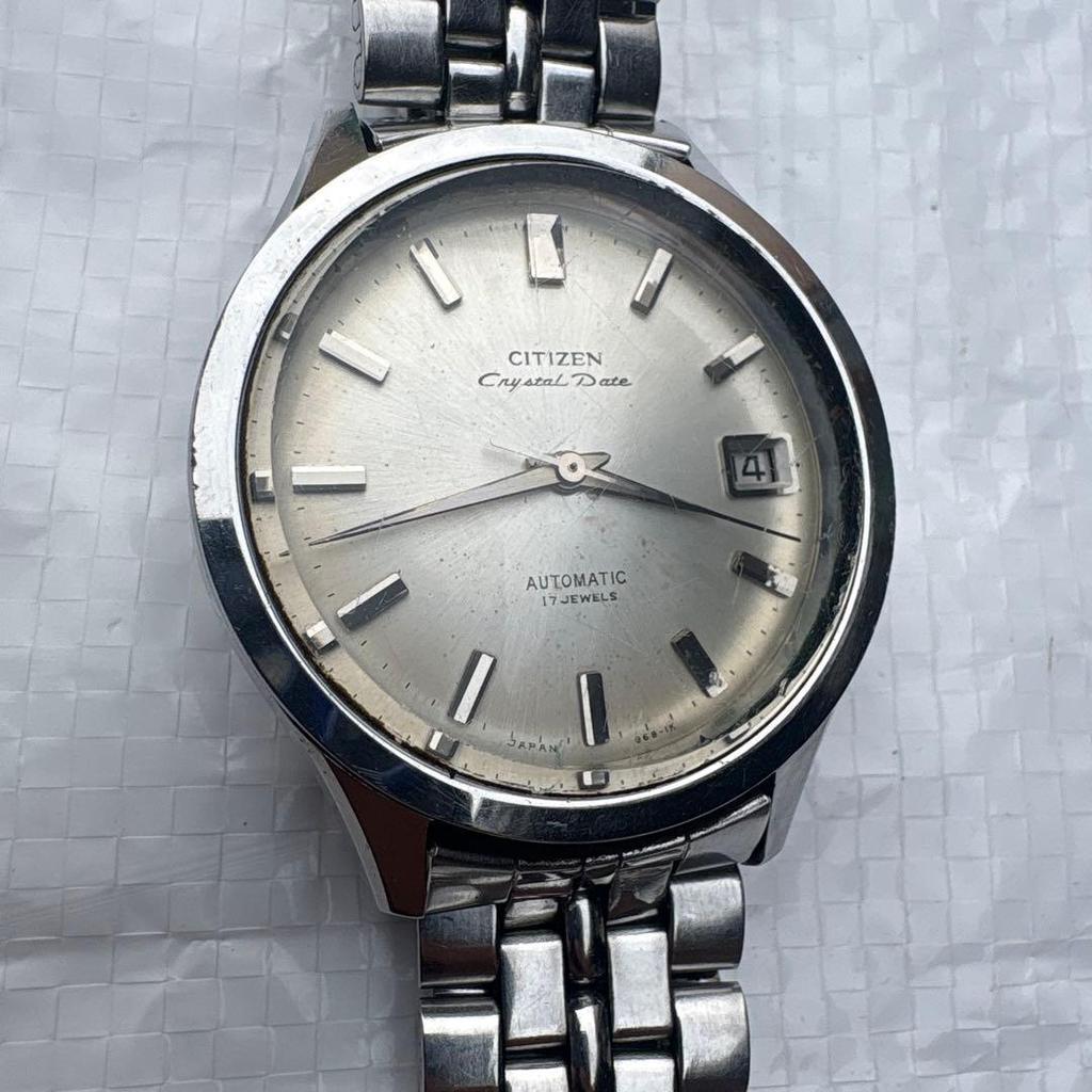 Used Citizen CITIZEN Crystal Date Automatic Working
