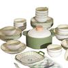Modern Lanka Japanese Ceramic Dinnerware Set