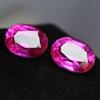 Natural Pink Sapphire Loose Gemstone 16 To 18 ct Pair 2 pcs Oval Cut September Birthday Birthstone