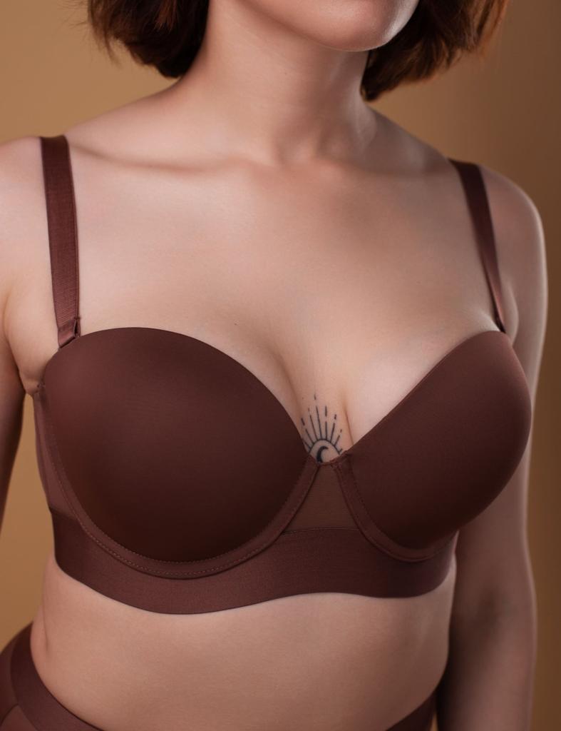 Бюстгальтер с уплотнённой чашкой brabrabra (91941)