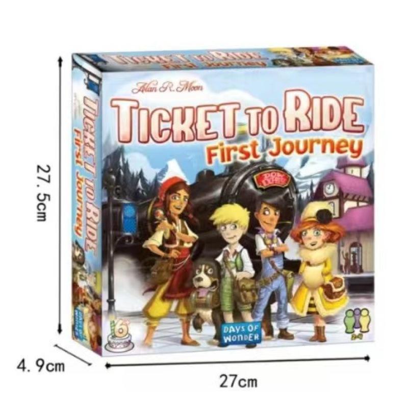Английская версия European Ticket Tour Карточная игра European Ticket Tour Настольная игра Europe Game