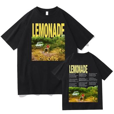 Винтажная мода Хип-хоп Оверсайз Хлопковые футболки Louis Tomlinson Lemonade Tour 2025 Мерч Футболки Мужские Женские Рок Уличная одежда