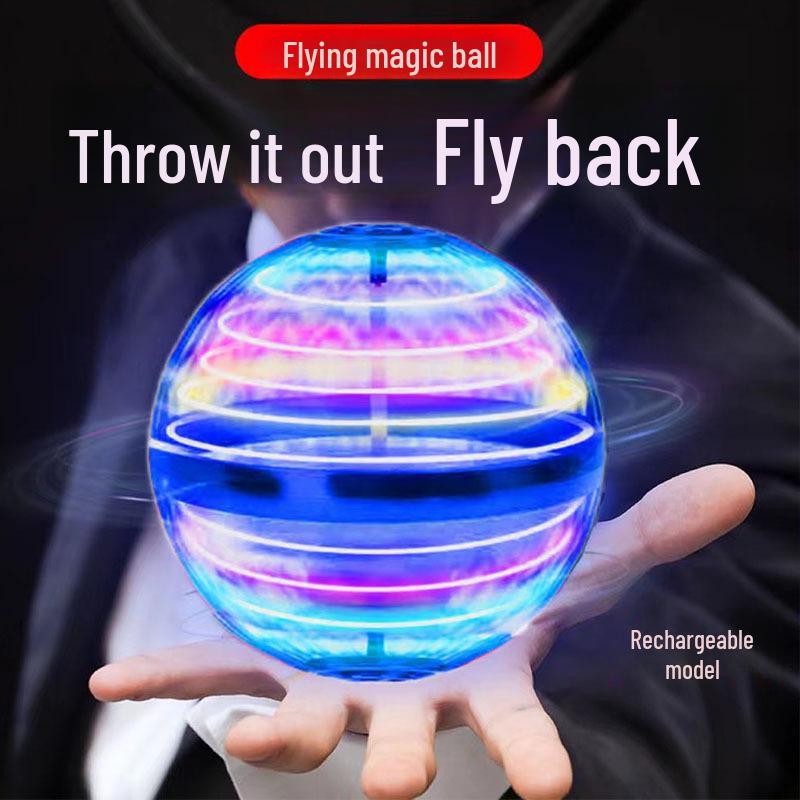 Douyin Cross-Border Magic Spinning Luminous Flying Ball Toy