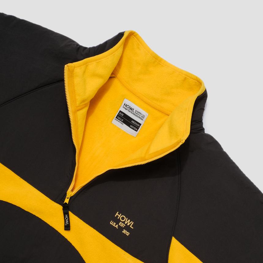 Флисовый пуловер Howl Supply Желтый 23/24