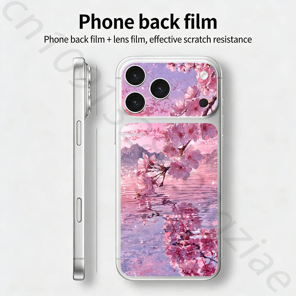 Ненужный Стример Перегрузка БИЛЕТ Наклейка Обложка для iPhone 17 Pro/Pro max Защитная Пленка для Задней Панели, Рамки, Камеры