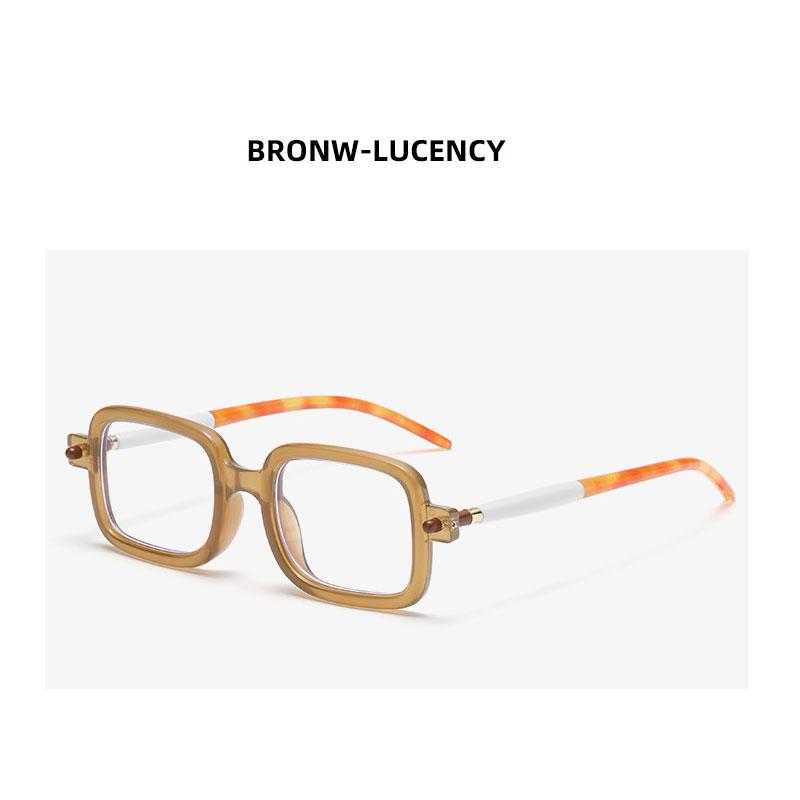 Новые Модные Квадратные Солнцезащитные Очки Для Женщин Мужчин Винтажный Дизайнерский Бренд Панк Солнцезащитные Очки Прозрачные Линзы Зеркальные Очки УФ400