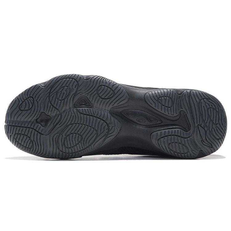 Li-Ning Мужские кроссовки для бадминтона Chameleon TD Professional Competition Shock Absorbing Non-Slip с низким верхом, черные AYTP031-11