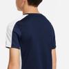 Nike Спортивная футболка с круглым вырезом и цветным блоком Dri-FIT Academy 23, детские топы, темно-синего цвета DX5482-451