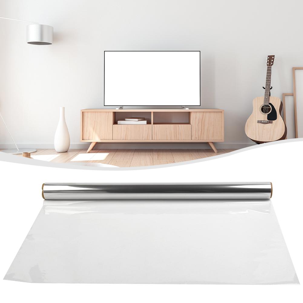 Прозрачная электростатическая антигрязная защитная пленка для наклейки на стену без клея