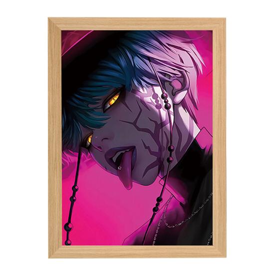 Картина Лампа Перезаряжаемый Светодиодный Свет Светящийся Настенный Художественный Свет Яркий Цвет Художественное Освещение Ночник