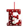 2D 26 Letter  Christmas Ornaments Acrylic Flat Christmas Tree Home Decorations Ornaments