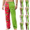 Men's Allover Printed Home Pants Sleeping Pajama Pants Long Pants Pajama Pants