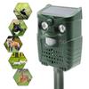 Solar-Powered Ultrasonic Pest & Bird Repeller with Infrared and Flashing Light