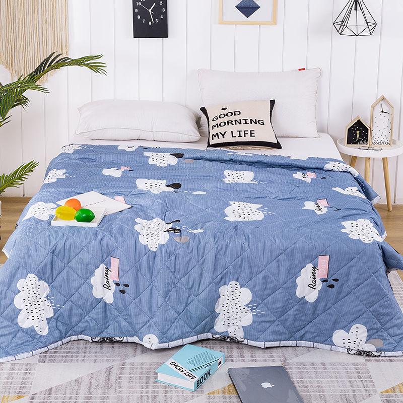 Летнее прохладное одеяло с кондиционером, двухслойное летнее детское тонкое одеяло, весеннее и осеннее одеяло, основа