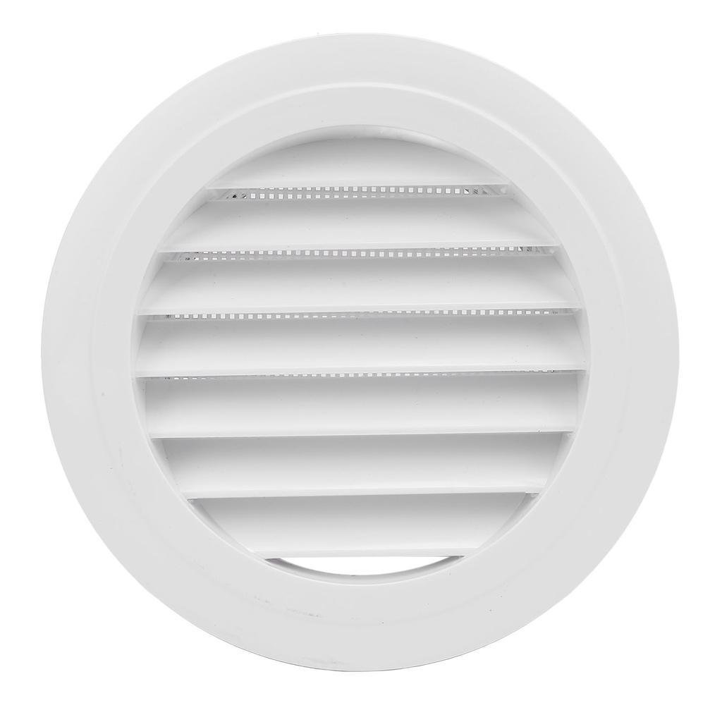 Круглая вентиляционная решетка 150 мм ABS Настенно-потолочный монтаж Наклонные жалюзи Крышка решетки для системы ОВКВ