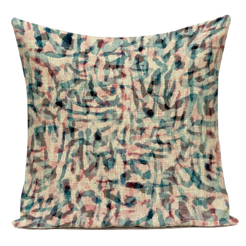 Полиэстер Бохо Геометрический Мандала Цветы Декоративные Подушки Диван Дом Спальня Наволочка Чехол для Подушки