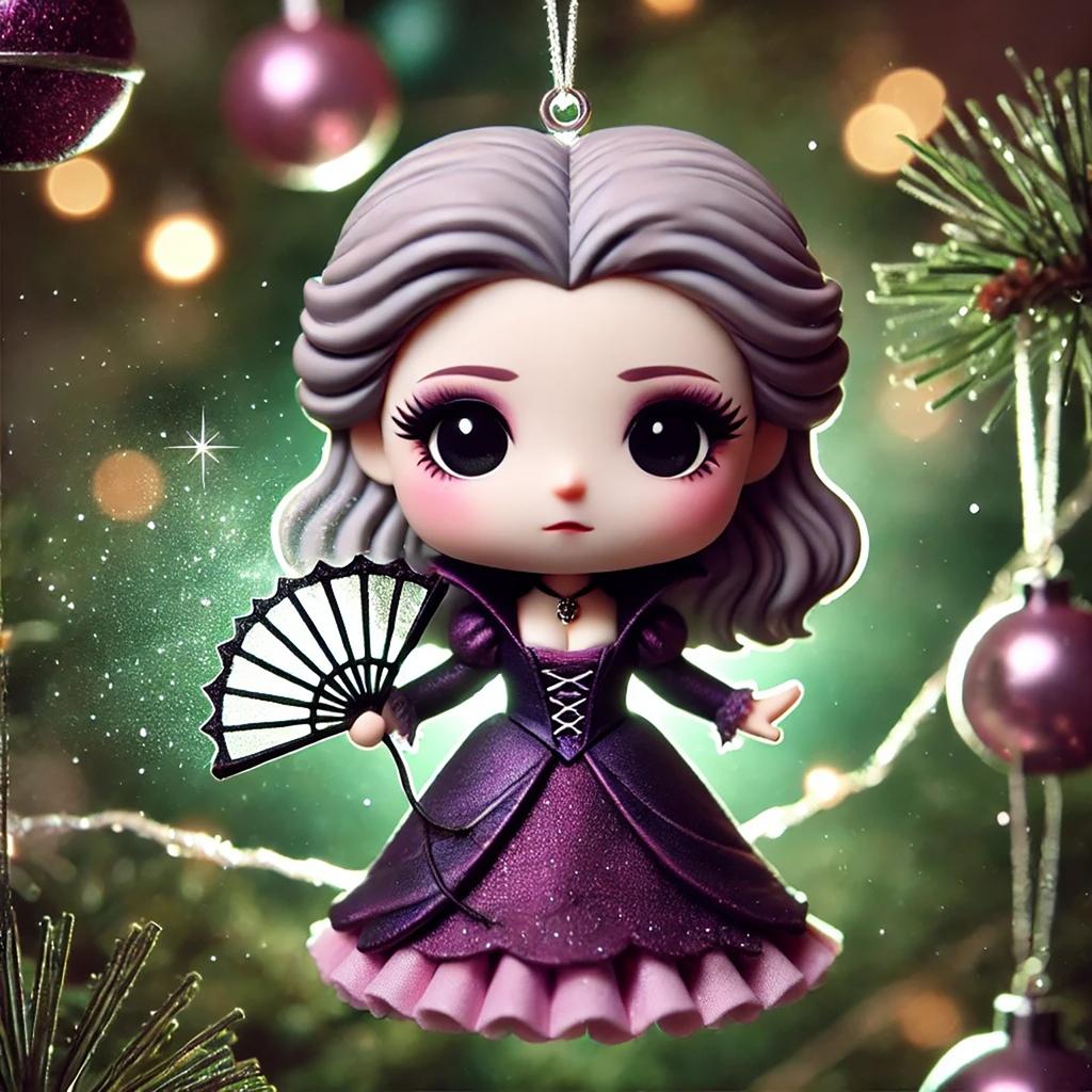 Акриловый кулон, акриловое подвесное украшение на рождественскую елку, домашний автомобиль, рюкзак, кулон, подарок для детей