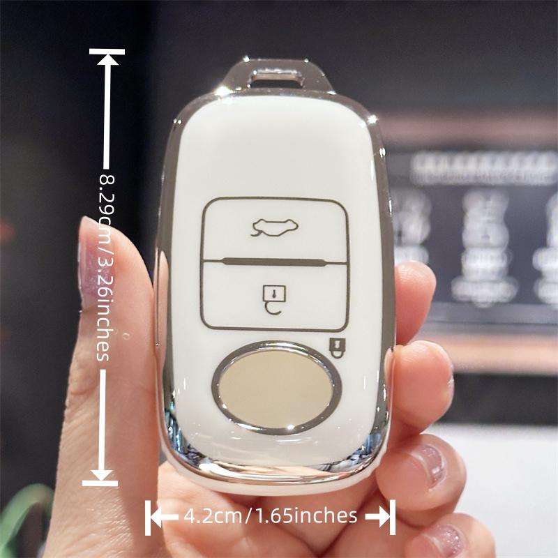 Чехол для ключа-брелока для Toyota Yaris Ativ Raize Veloz Avanza Rush Perodua Daihatsu Malaysia Auto Smart Remote Car Key Case Cover