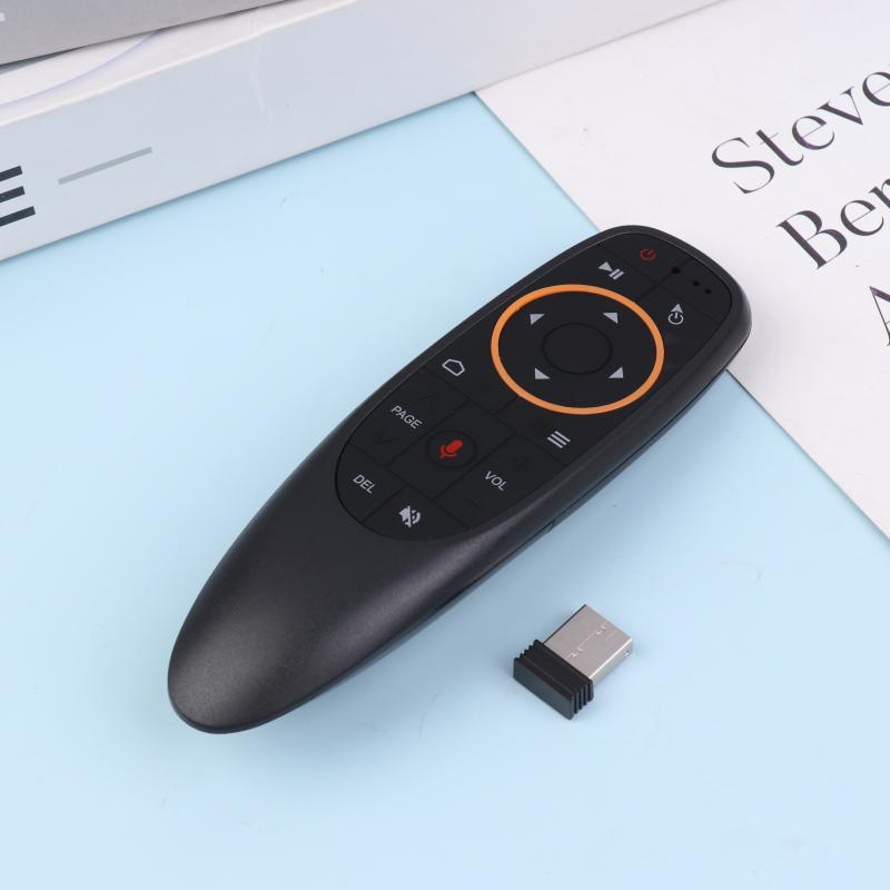 Gaminja G10S Воздушная мышь Голосовой пульт дистанционного управления 2.4G Беспроводной Гироскоп ИК-обучение Для H96 Max X88 Pro X96 Max Android TV Box Hk1